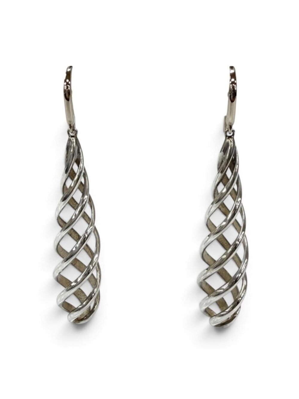 Tiffany & Co Paloma Picasso Venice Luce Drop Earrings for Both Ears Silver